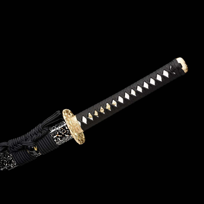 Regulus Sword Replica Folded Steel Full Tang Fire PatternJapanese Samurai Katana 