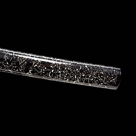 Handmade Japanese Samurai Katana, Regulus Sword Folded Steel Full Tang Fire Pattern Grinding Blade Painting Saya-COOLKATANA-QQ-0219-U