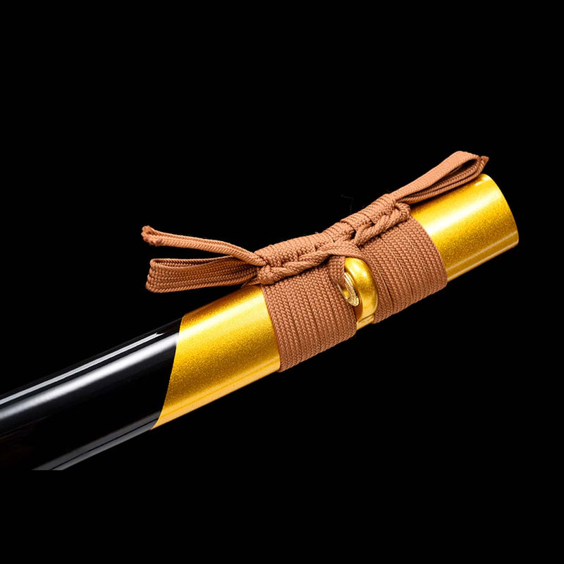 9260 Spring Steel Full Tang Red Blade Japanese Samurai Katana with Bo-hi 