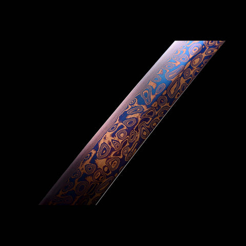 Bluing Craft Dragon Pattern Blade-QQ-0240-U