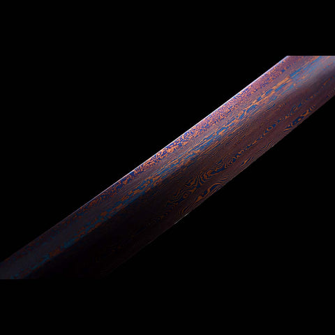 Folded Steel Bluing Blade Sword-QQ-0239-U
