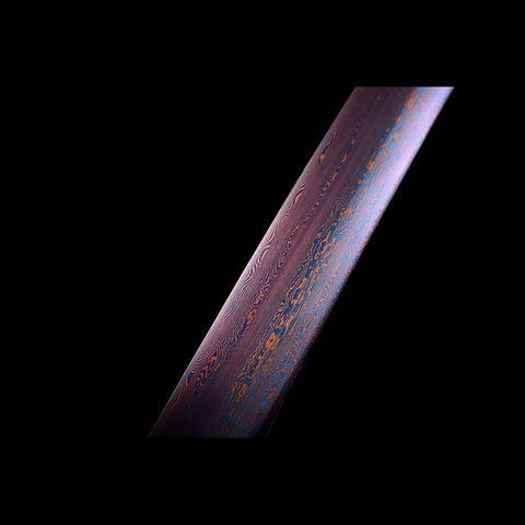Folded Steel Bluing Blade Sword-QQ-0239-U