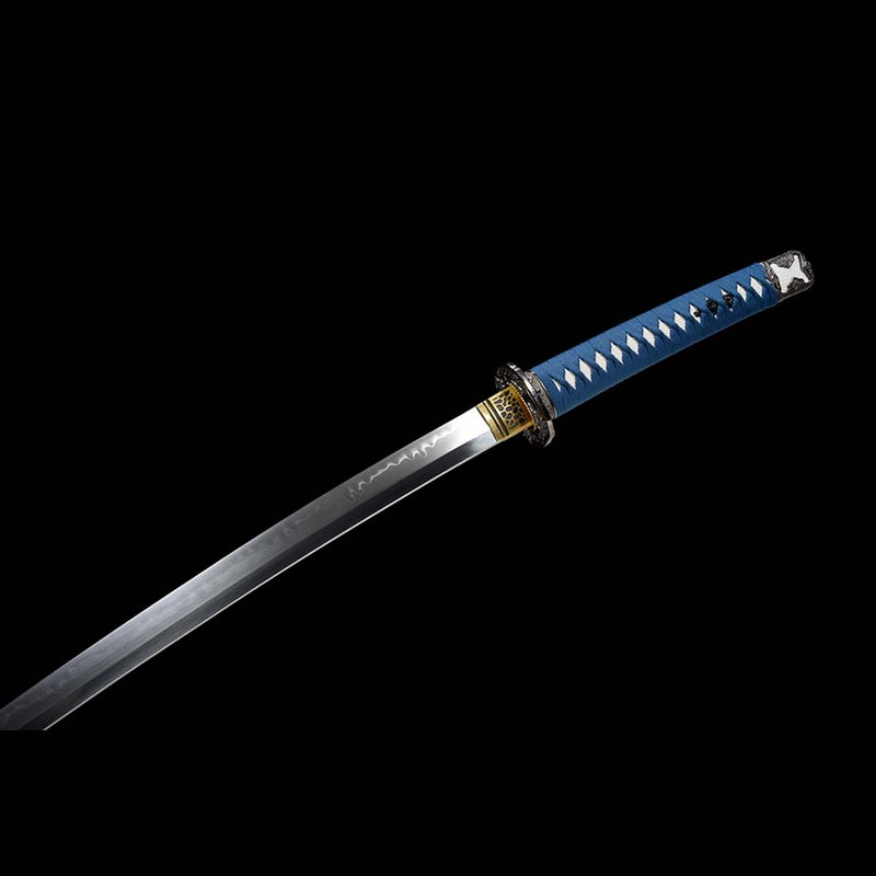 Murasakino Hantachi T10 Steel Full Tang Blade Japanese Tachi Sword with Painted Saya 