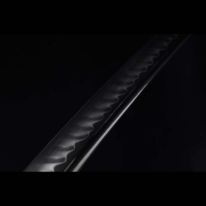T10 Steel Mirrorlike Blade Japanese Samurai Katana with Bo-hi Full Tang Dragon Samurai Saya 