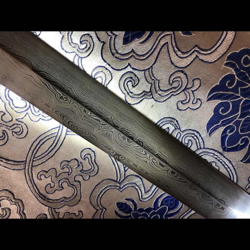 Handmade Chinese Sword Flying Dragon Sword(Chief level) Folded Steel F 
