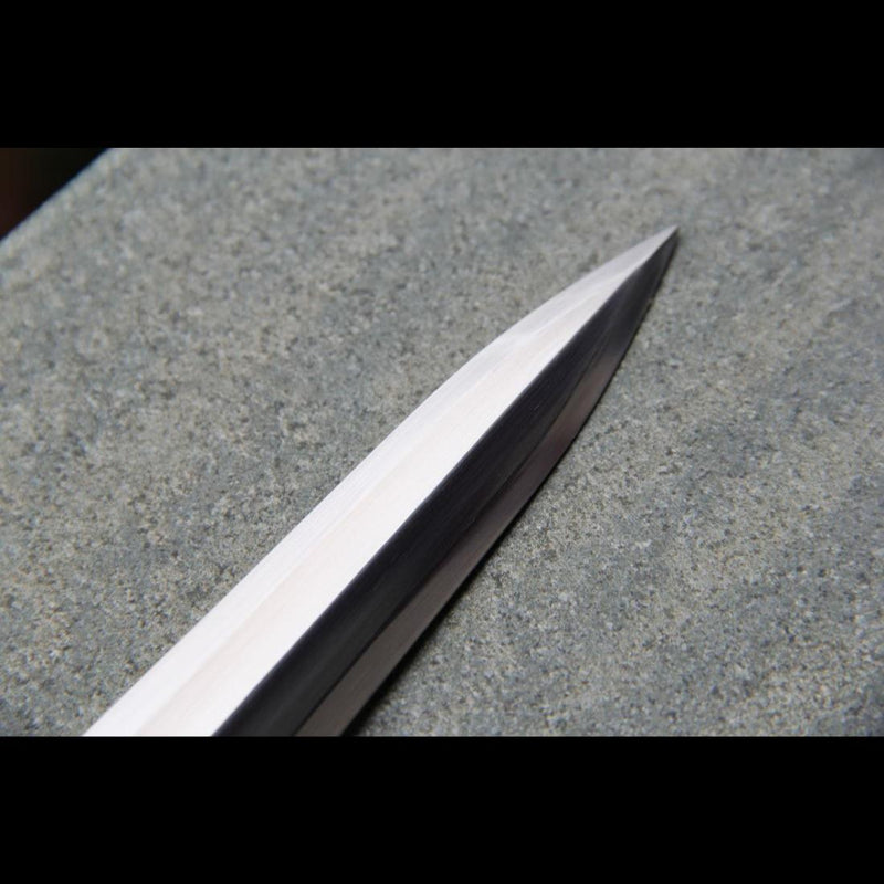Handmade Chinese Sword Mini Longquan Short Sword Folded Steel Blade Eb 