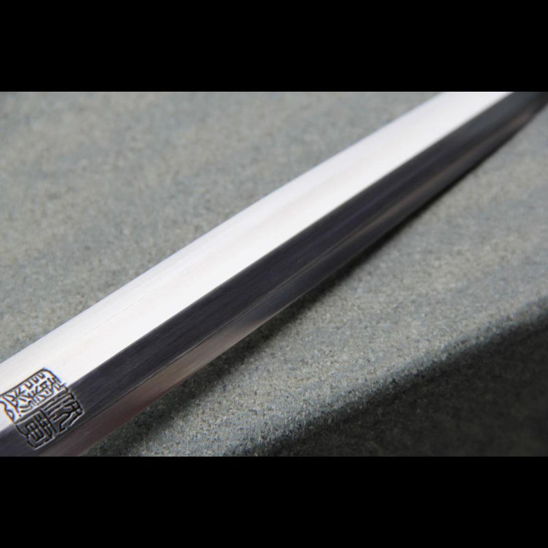 Handmade Chinese Sword Mini Longquan Short Sword Folded Steel Blade Eb 