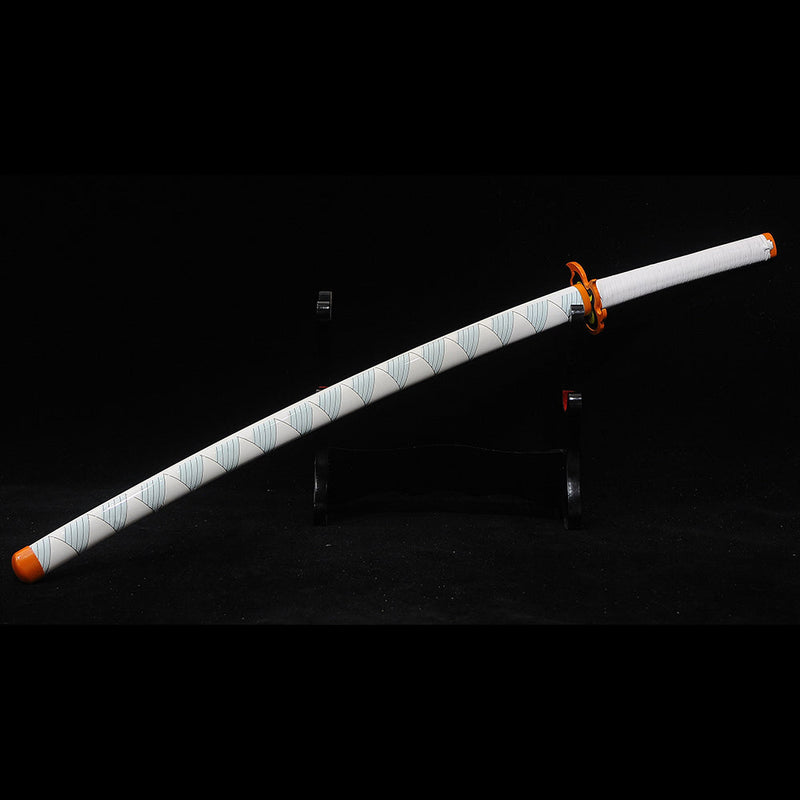 Hand Forged Anime Katana Demon Slayer Rengoku Kyojuro Nichirin Katana  