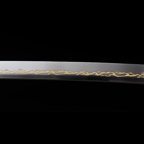anime katana demon slayer sword Zenitsu Agatsuma Nichirin Sword 1095 High Carbon Steel Clay Tempered Sharpening SL-1430-U COOLKATANA 7