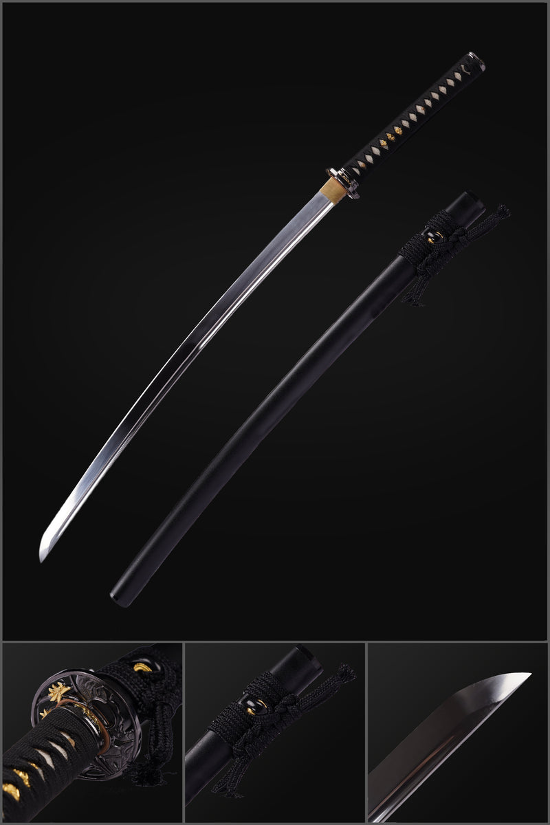 Hand Forged Muramasa Japanese Samurai Sword Manganese Steel Blade Oil  