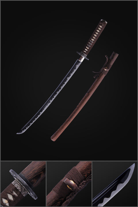 COOLKATANA Hand Forged 1095 High Carbon Steel 2 Piece Daisho Set-SL-1031-U