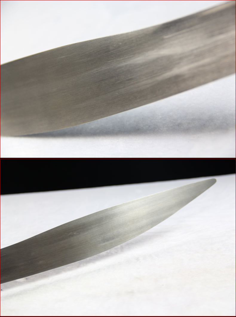 ดาบจีนทำมือ ดาบไทเก๊ก ดาบลองฉวน เหล็กแมงกานีส ฝักดาบไม้โรสวูด - COOLKATANA 