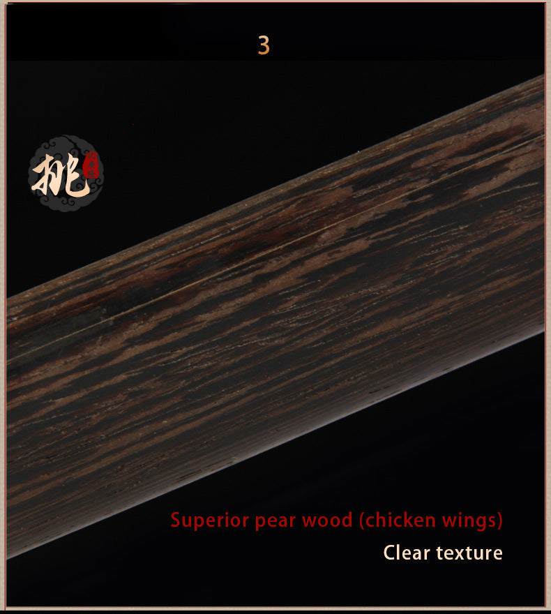 Handmade Chinese Sword Shenwu Alloy Tai Chi Jian Stainless Steel Sword 
