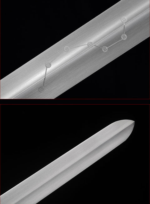 Handmade Chinese Sword Universe Tai Chi Jian Stainless Steel Soft Sword Longquan Sword-COOLKATANA-SL-8010-1-U