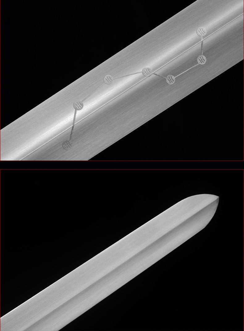Handgefertigtes chinesisches Schwert Universe Tai Chi Jian Edelstahl Soft Sword Longquan Sword - COOLKATANA 