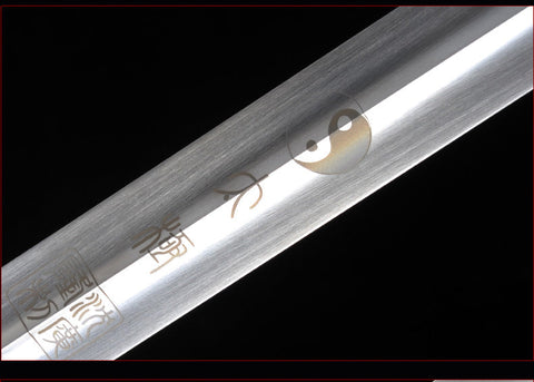 Handmade Chinese Sword Universe Tai Chi Jian Stainless Steel Soft Sword Longquan Sword-COOLKATANA-SL-8010-1-U