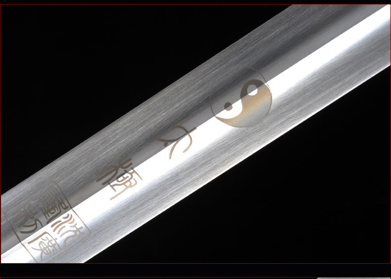 Handgefertigtes chinesisches Schwert Universe Tai Chi Jian Edelstahl Soft Sword Longquan Sword - COOLKATANA 