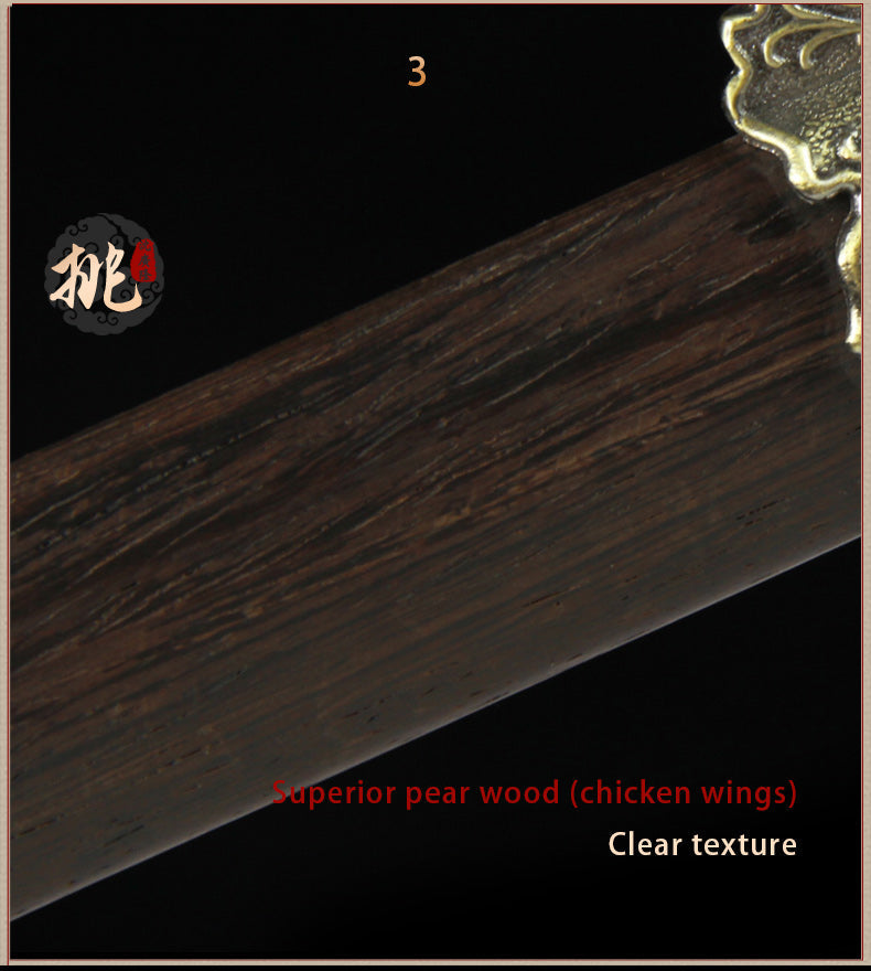 Handgefertigtes chinesisches Schwert Universe Tai Chi Jian Edelstahl Soft Sword Longquan Sword - COOLKATANA 
