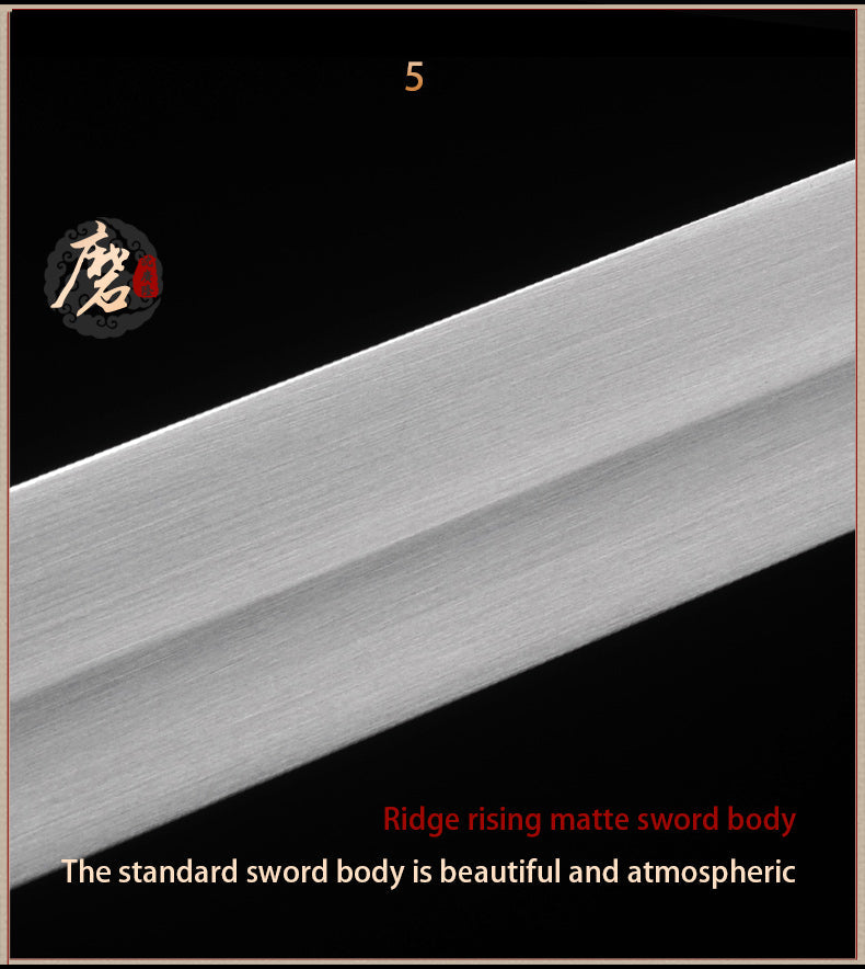 Handgefertigtes chinesisches Schwert Universe Tai Chi Jian Edelstahl Soft Sword Longquan Sword - COOLKATANA 