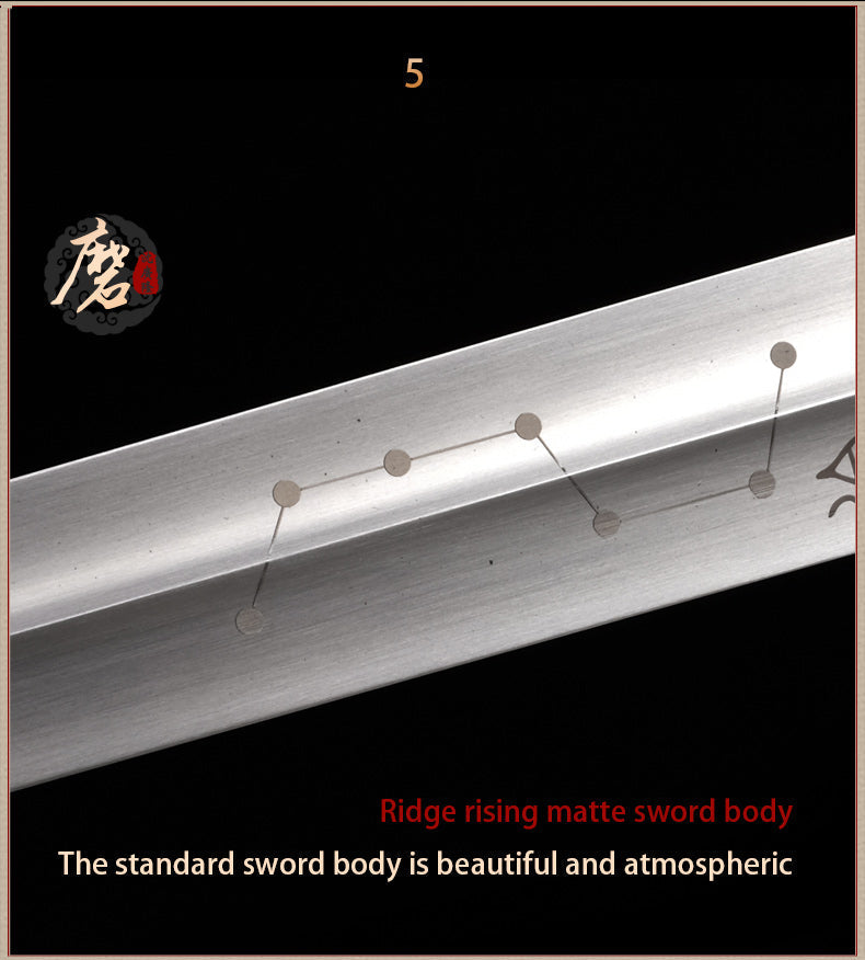 Handmade Chinese Sword Pure Copper Decorate Tai Chi Jian Stainless Ste 