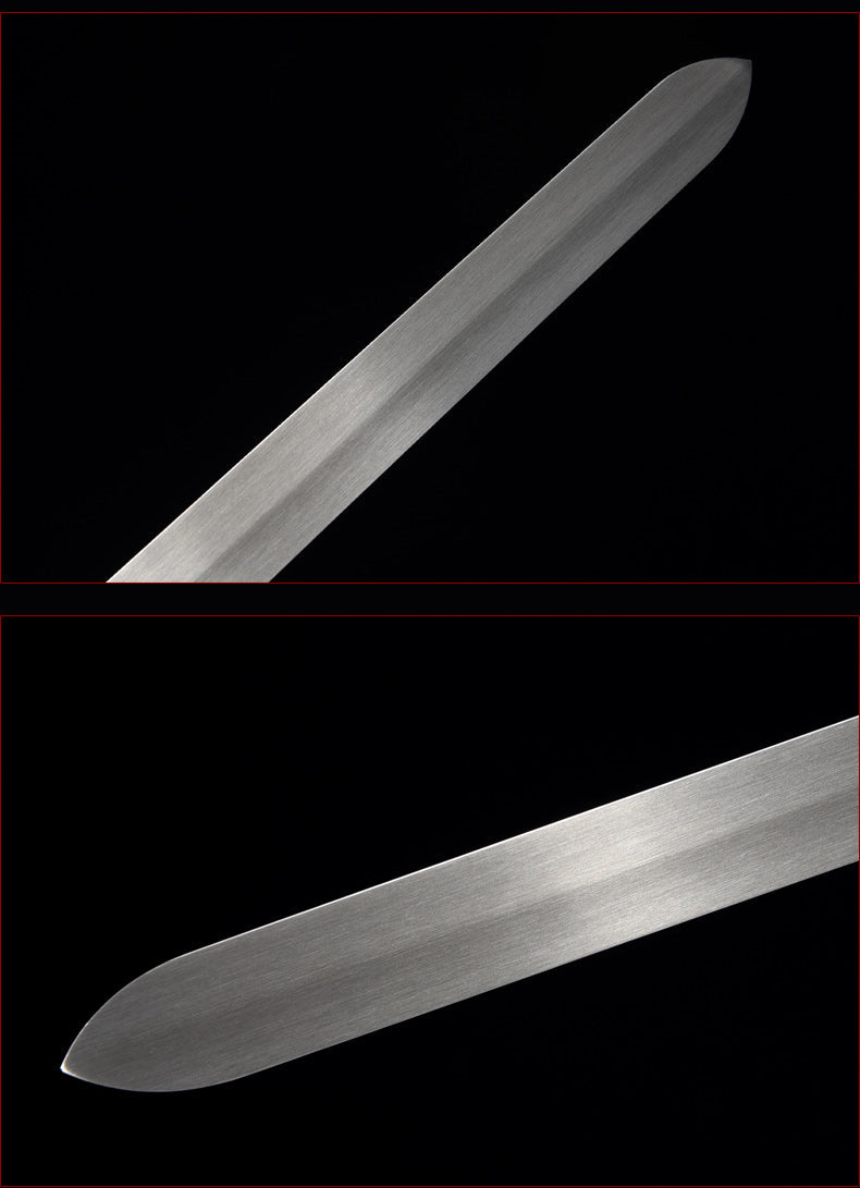 Handmade Chinese Sword Yangwu Yin Yang Tai Chi Jian Stainless Steel Longquan Sword 