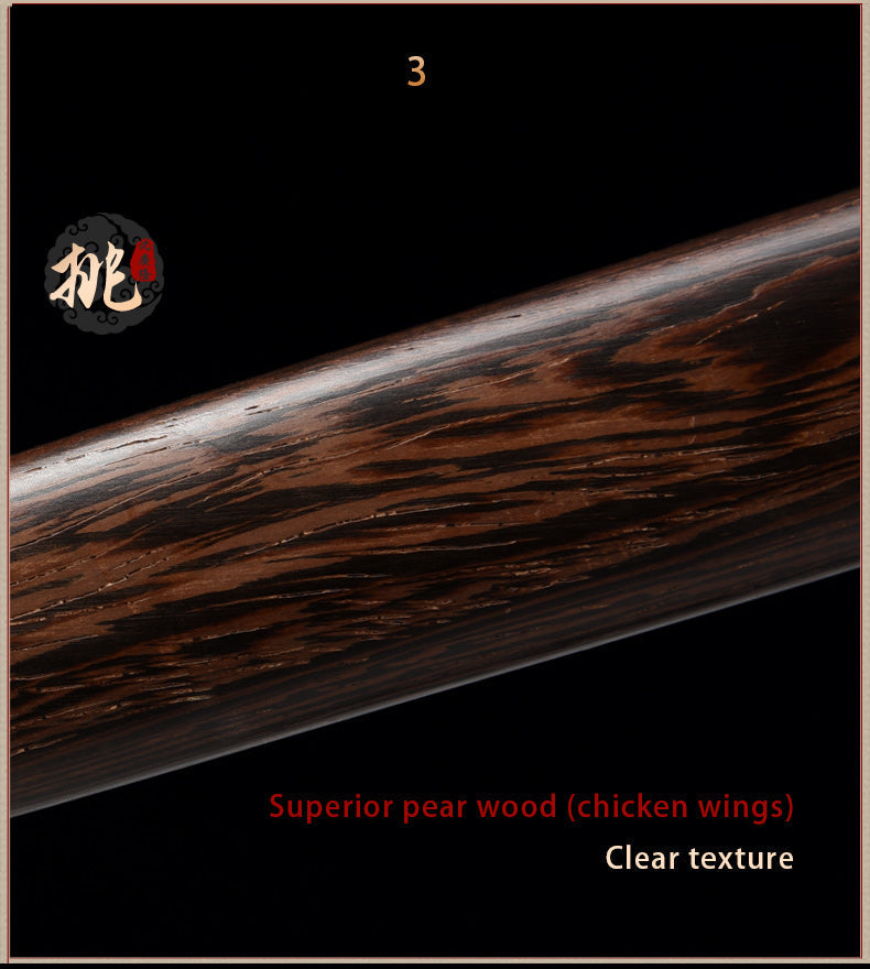 Handmade Chinese Sword Yangwu Yin Yang Tai Chi Jian Stainless Steel Longquan Sword 