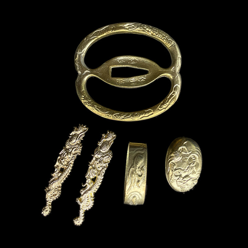 Copper Tsuba By special mold 