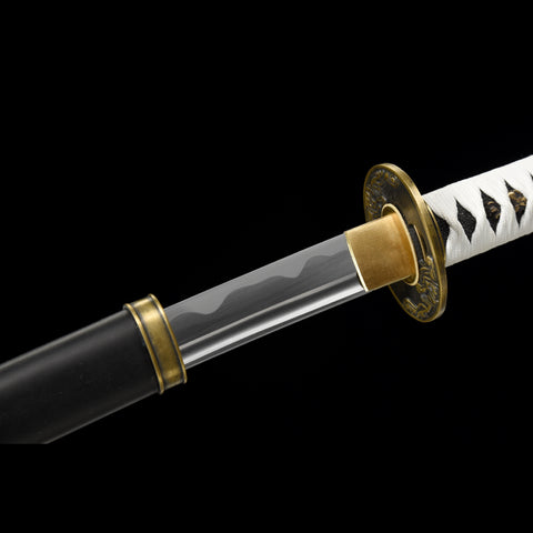 Dante Devil May Cry 3 Katana Sword Yamato 1095 High Carbon Steel Copper Fittings Clay Tempered Habaki SL-1284-U
COOLKATANA 5