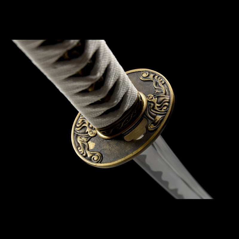 Hand-Forged Vergil’s Yamato Katana – 1095 High Carbon Steel, Functional 