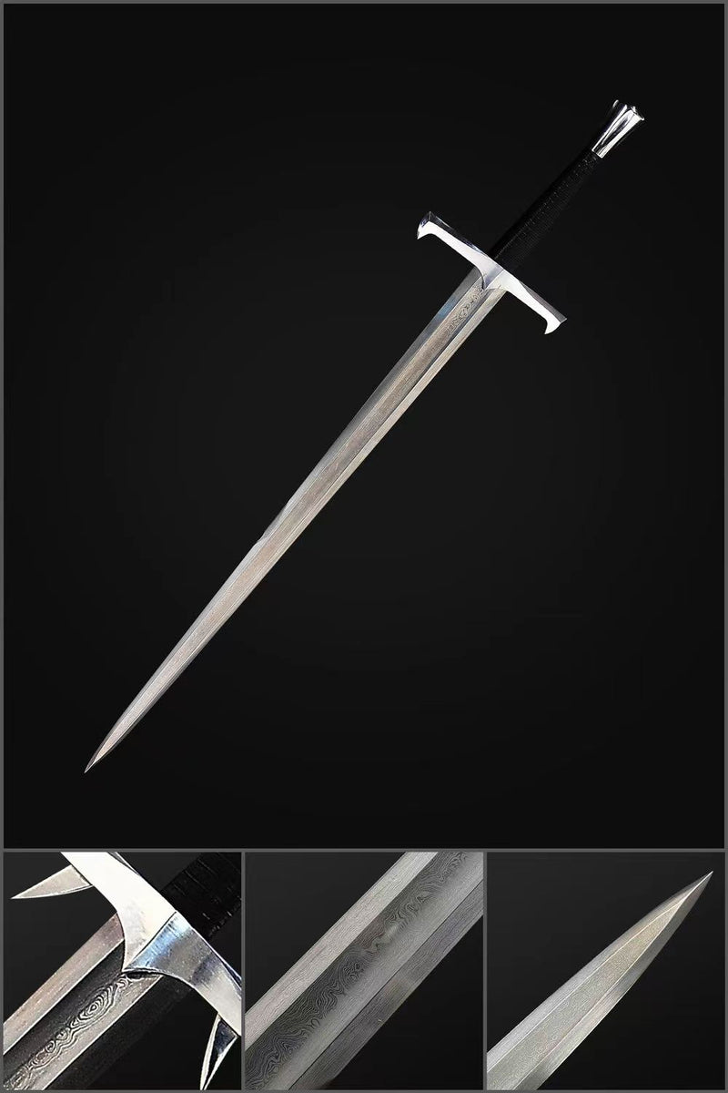 ดาบยุโรปตีขึ้นมือ Scourge Of Mankind 1095 อุปกรณ์เหล็กพับ - COOLKATANA 