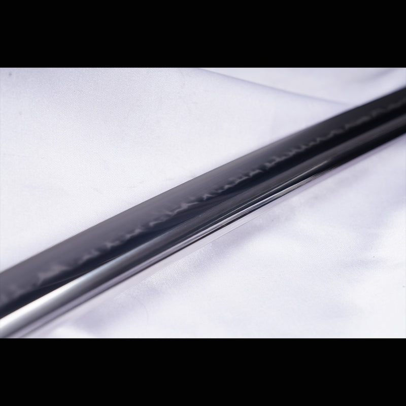 Handgeschmiedetes japanisches Samurai-Katana-Schwert T8-Stahlklinge Wasserhärtende Eisen-Tsuba - COOLKATANA 