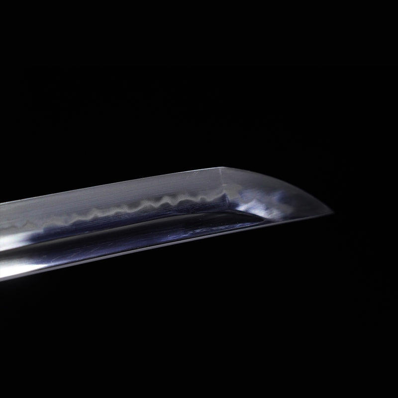Handgeschmiedetes japanisches Samurai-Katana-Schwert T8-Stahlklinge Wasserhärtende Eisen-Tsuba - COOLKATANA 