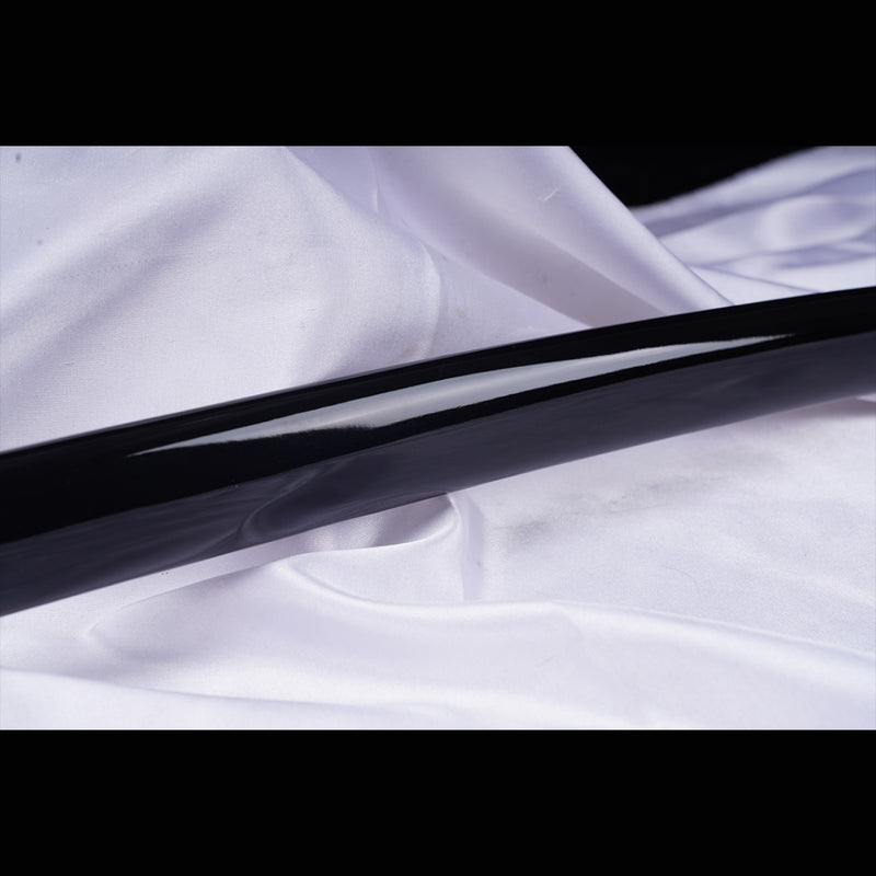 Handgeschmiedetes japanisches Samurai-Katana-Schwert T8-Stahlklinge Wasserhärtende Eisen-Tsuba - COOLKATANA 