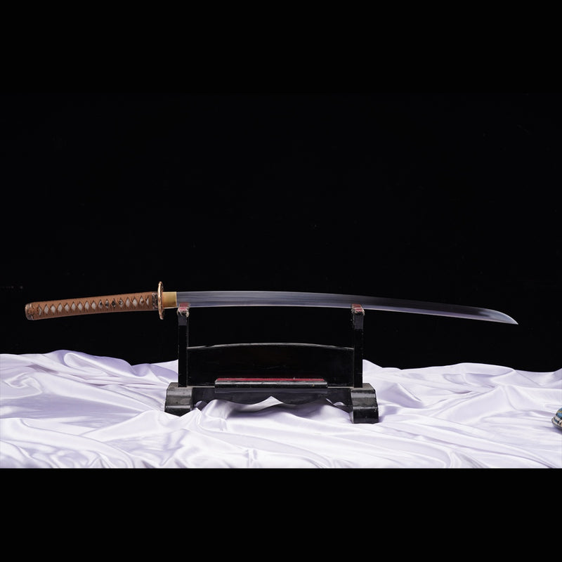 Hand Forged Japanese Samurai Katana Sword High Manganese Steel Oil Que 