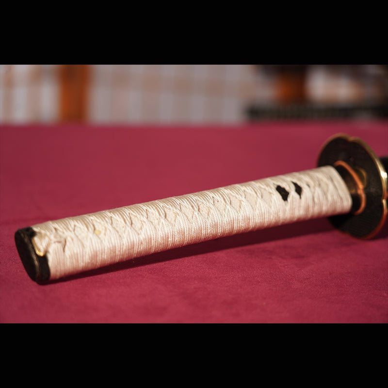 Hand Forged Japanese Samurai Katana Sword Tamahagane Steel Clay Temper 