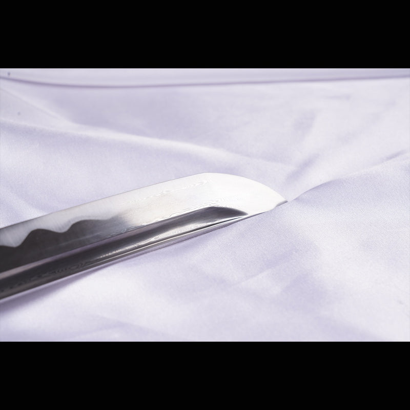 Handgeschmiedetes japanisches Samurai-Katana-Schwert Gefaltete Stahlklinge Ölabschreckung Full Tang - COOLKATANA 