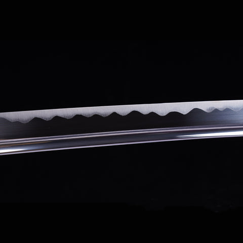 Hand Forged Odachi Japanese Samurai Long Sword Manganese Steel Blade Oil Quenching Brass Tsuba-COOLKATANA-ZS-0073-U
