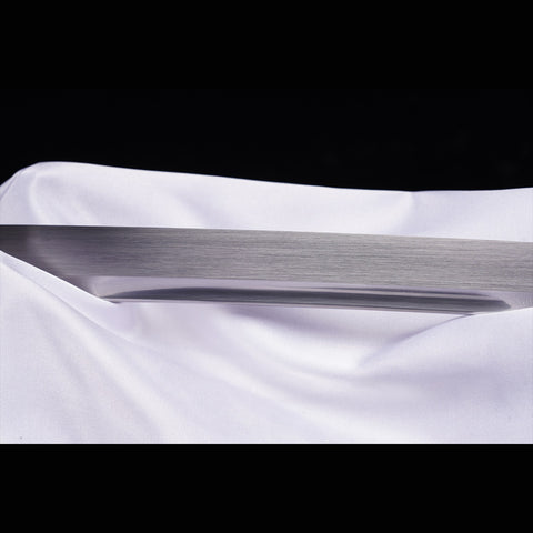 Hand Forged Japanese Samurai Sword Manganese Steel Blade Genuine Rayskin Handle Brass Tsuba-COOLKATANA-ZS-0039-U