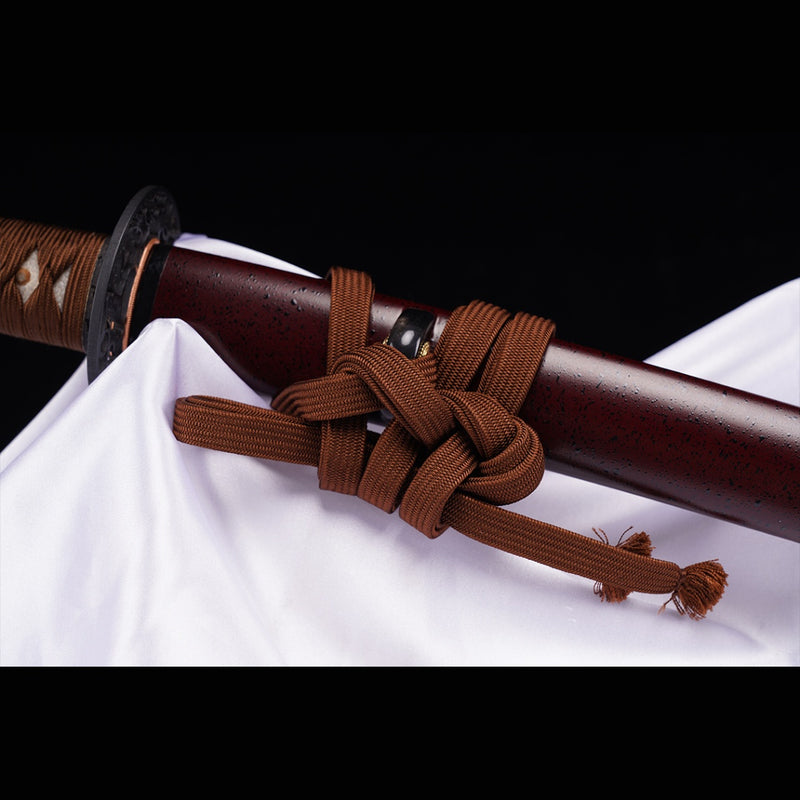 Hand Forged Japanese Samurai Katana Sword Folded Steel Sashikomi A+ Polishing Grade Full Tang 