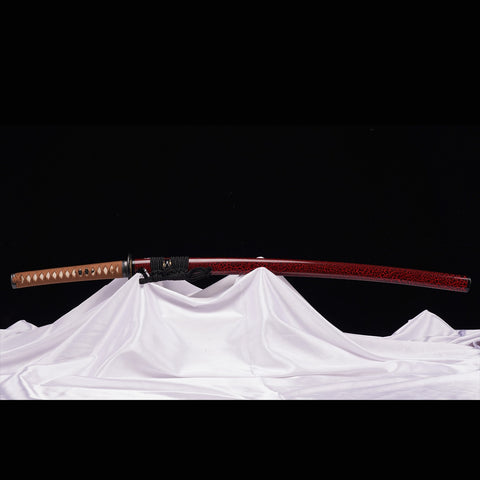 Hand Forged Japanese Samurai Katana Sword Manganese Steel Blade Oil Quenching Full Tang-COOLKATANA-ZS-0050-U