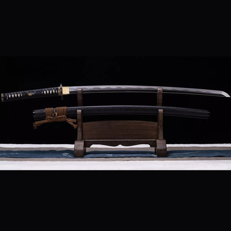 Hand Forged Odachi Japanese Samurai Long Sword Manganese Steel Blade O 