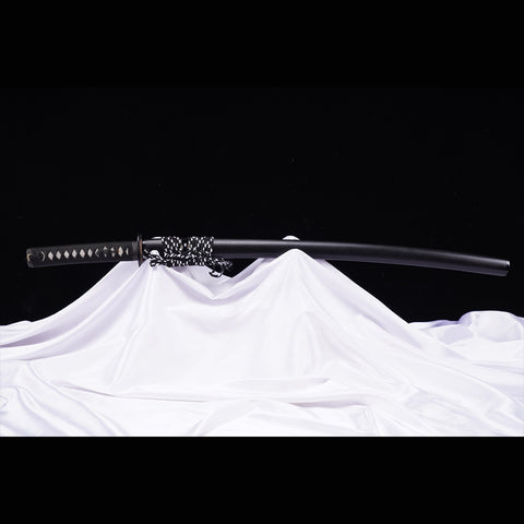 Hand Forged Japanese Samurai Katana Sword S7 Tool Steel Vacuum+Cryogenic Iron Tsuba-COOLKATANA-ZS-0006-U