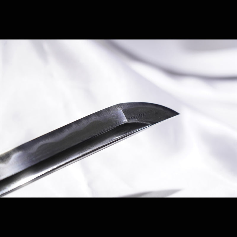Handgeschmiedetes japanisches Samurai-Katana-Schwert Gefaltete Stahlklinge Ölabschreckung Full Tang - COOLKATANA 
