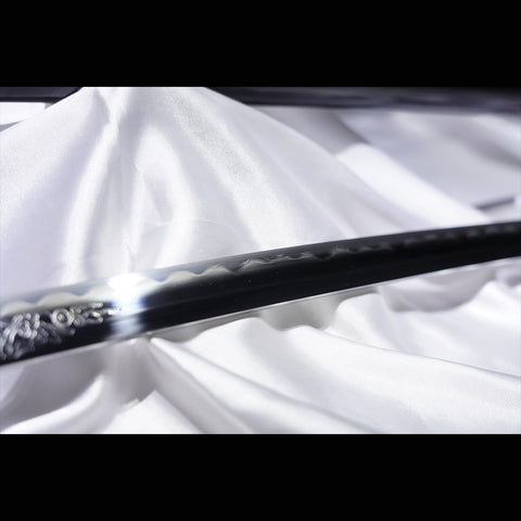 Hand Forged Japanese Samurai Sword Folded Steel Clay Tempered Gold Plated Copper/Silver Plated Copper Tsuba-COOLKATANA-ZS-0029-U