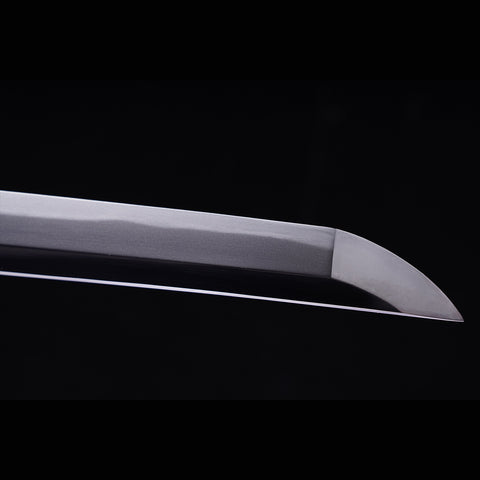 Hand Forged Japanese Samurai Katana Sword Tamahagane Steel Clay Tempered Red Copper Tsuba-COOLKATANA-ZS-0004-U