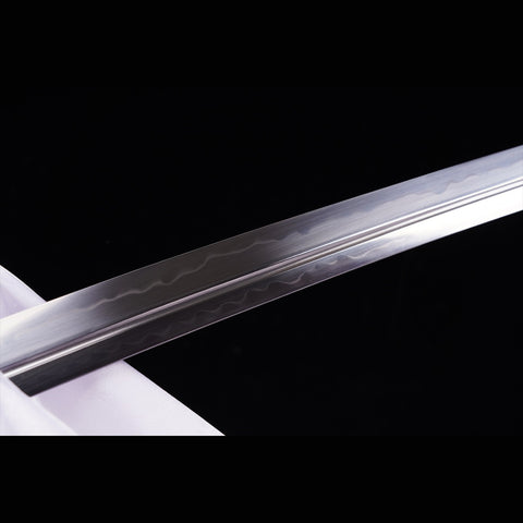 Hand Forged Japanese Samurai Katana Sword T8 Tool Steel Blade Clay Tempered Full Tang-COOLKATANA-ZS-0036-U