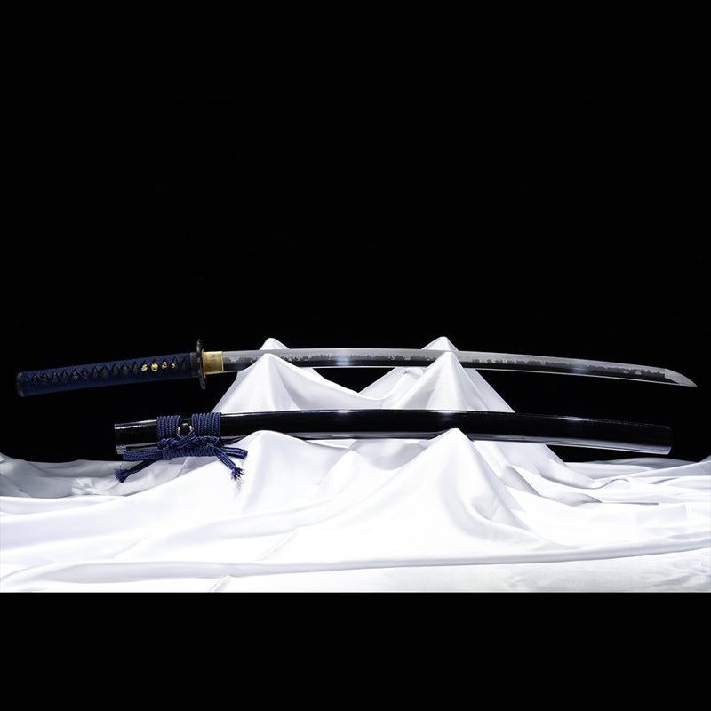 Hand Forged Japanese Samurai Sword 1095 High Carbon Steel Sashikomi A+ 