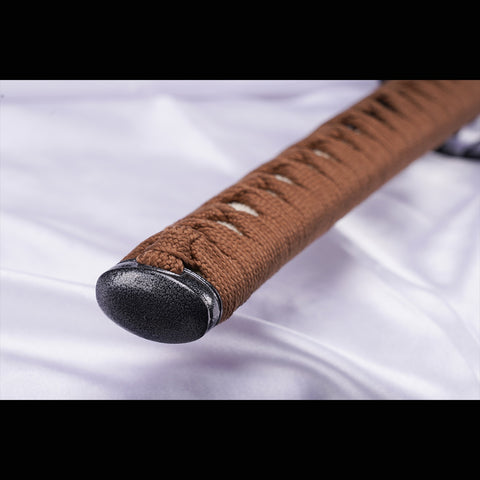 Hand Forged Japanese Samurai Katana Sword Manganese Steel Blade Oil Quenching Full Tang-COOLKATANA-ZS-0050-U