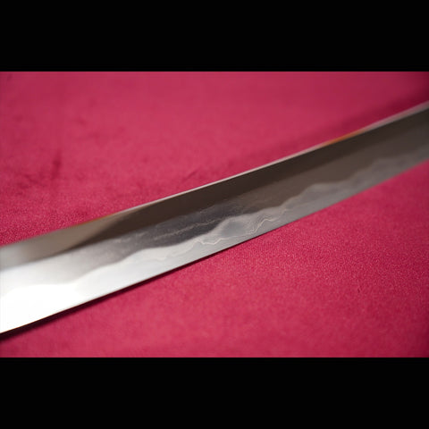 Hand Forged Japanese Samurai Katana Sword Folded Steel Sashikomi A+ Polishing Grade Full Tang-COOLKATANA-ZS-0001-U-1-U