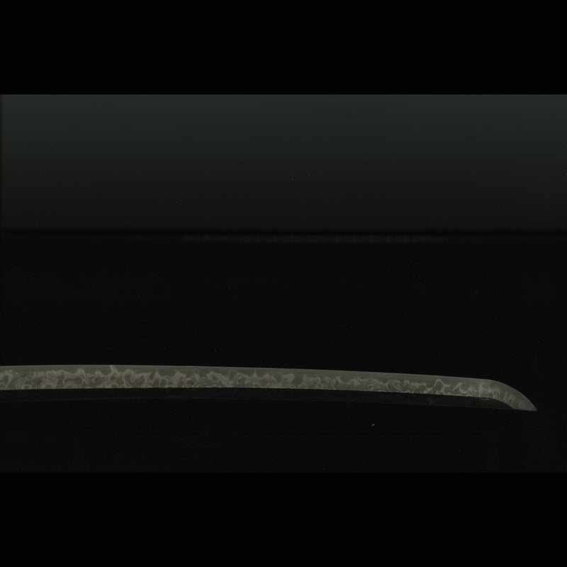 Hand Forged Japanese Samurai Katana Sword 1095 High Carbon Steel Clay Tempered Iron Tsuba 